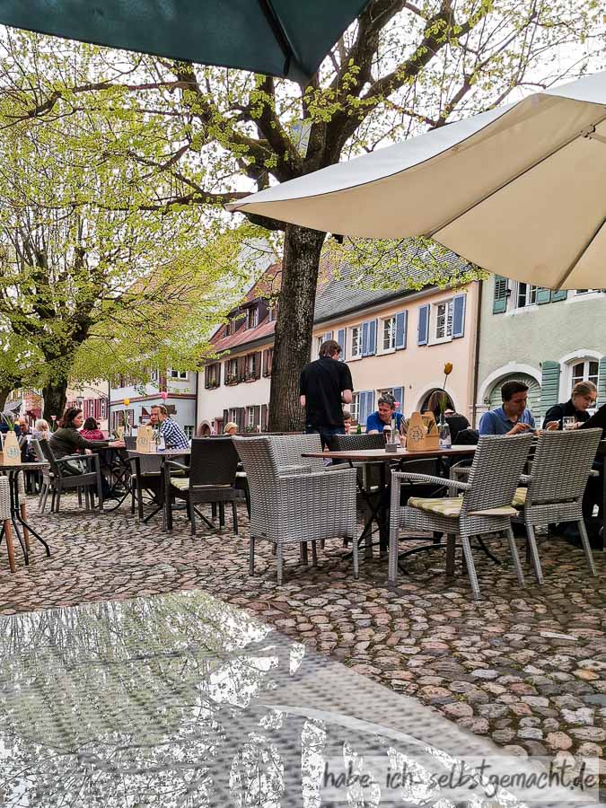 Nettes Restaurant in der Altstadt von Burkheim