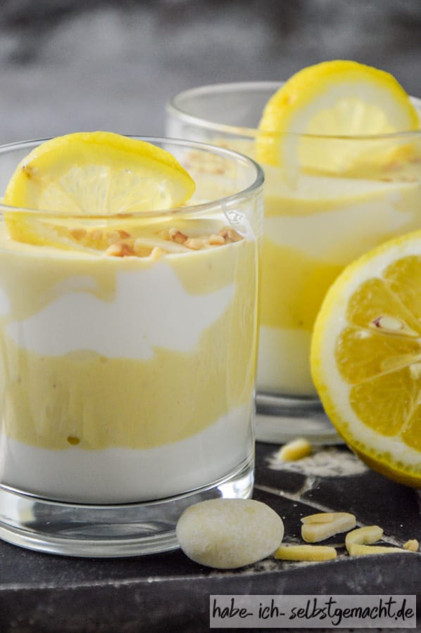 Zitronen Joghurt Nachtisch Lemoncurd