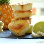 Weiße Ananas Limetten Ricotta Muffins