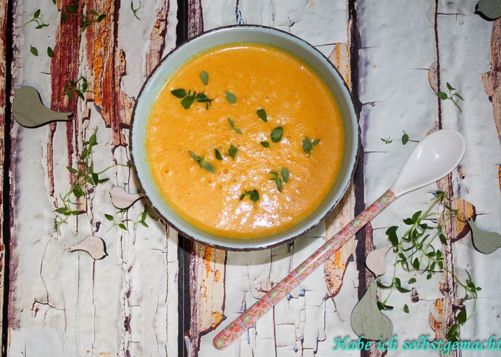 Kokos Karotten Ingwer Suppe | Habe ich selbstgemacht