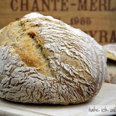 Brot #7 Französisches Boule (rundes Brot)