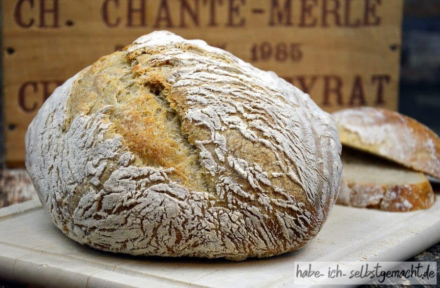 Rezept für Französisches Boule Brot