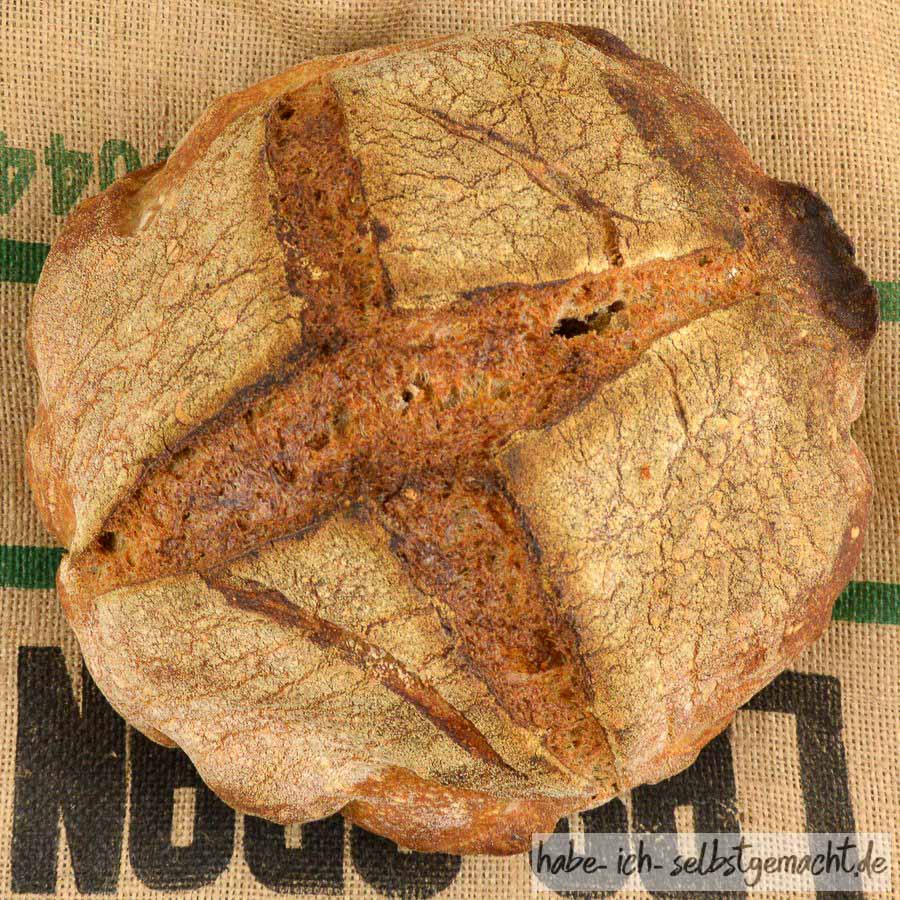 Rezept für selbstgemachtes Brot aus Manitoba Mehl