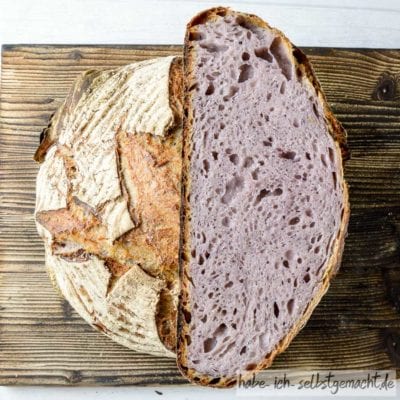 Brot #32 – Bierbrot mit lila Urkartoffeln