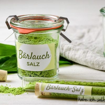 Bärlauch Salz