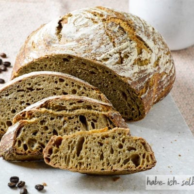 Brot #31- Hallo Wach! Kaffee Sauerteig Brot