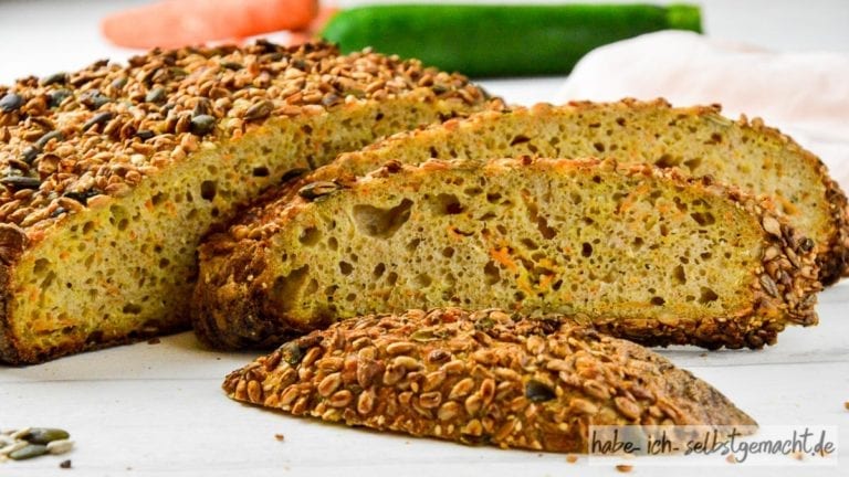 Brot #43 – Tinas Vitalbrot mit Karotte und Zucchini