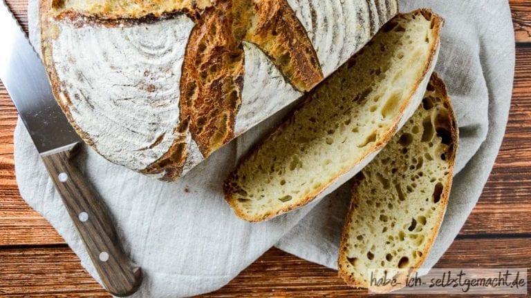 Brot #45 – Hafermischbrot mit Sauerteig