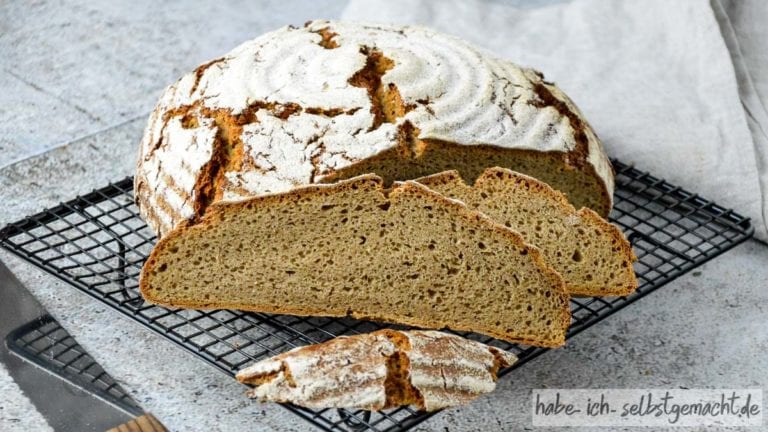 Brot #56 – Reines Roggenbrot ohne Sauerteig