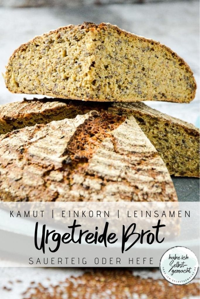 Urgetreide Brot Pinterest Flyer