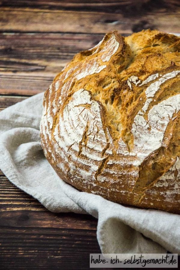 Brot #69 - Klassisches Bauernbrot - Selbstgemacht - Der Foodblog