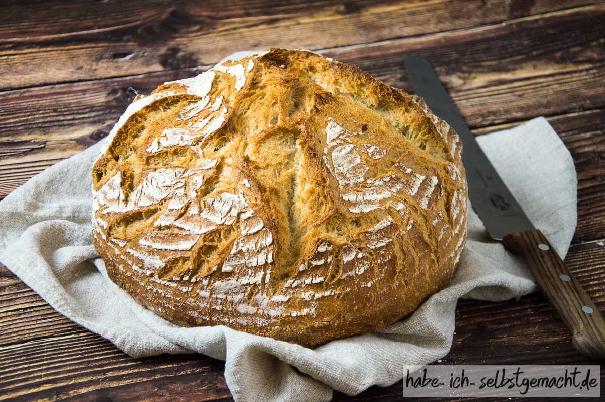 Brot #69 - Klassisches Bauernbrot - Selbstgemacht - Der Foodblog