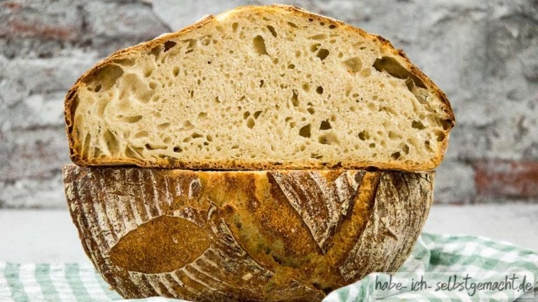 Brot #9 – Klassisches Weizen Sauerteigbrot