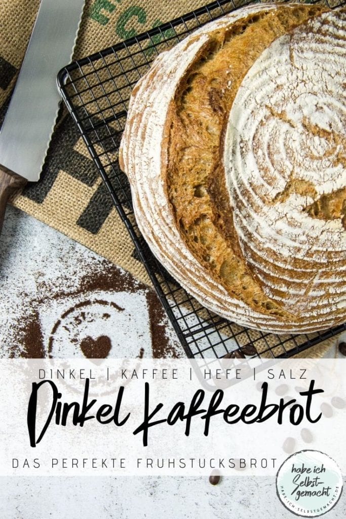 Dinkel Kaffeebrot Pinterest Flyer