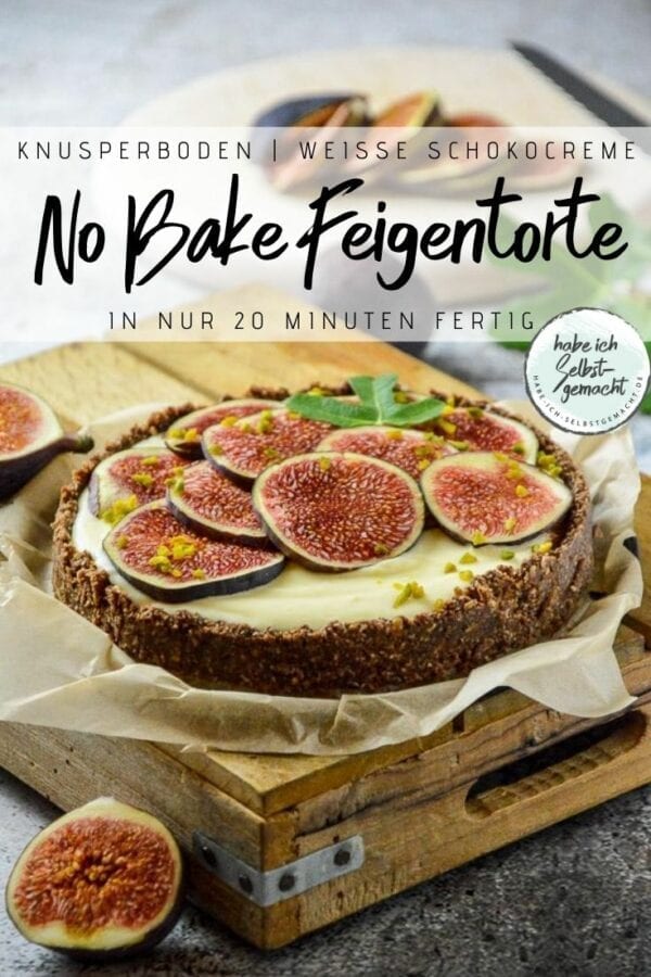 No Bake Feigentarte Rezept