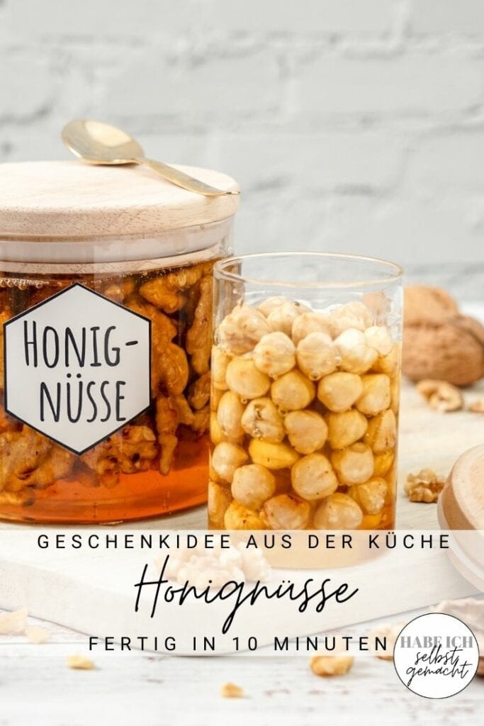 Nüsse in Honig (Honignüsse) - Geschenkidee