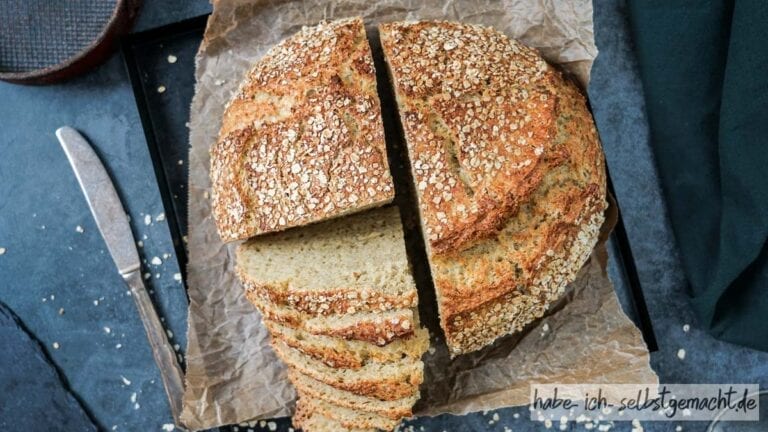 Brot #83 – Norwegisches Haferflockenbrot