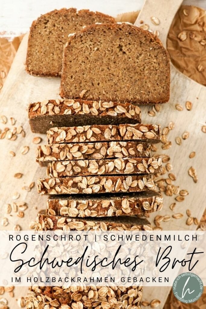 Schwedisches Brot (Schonenbrot) Pinterest Flyer