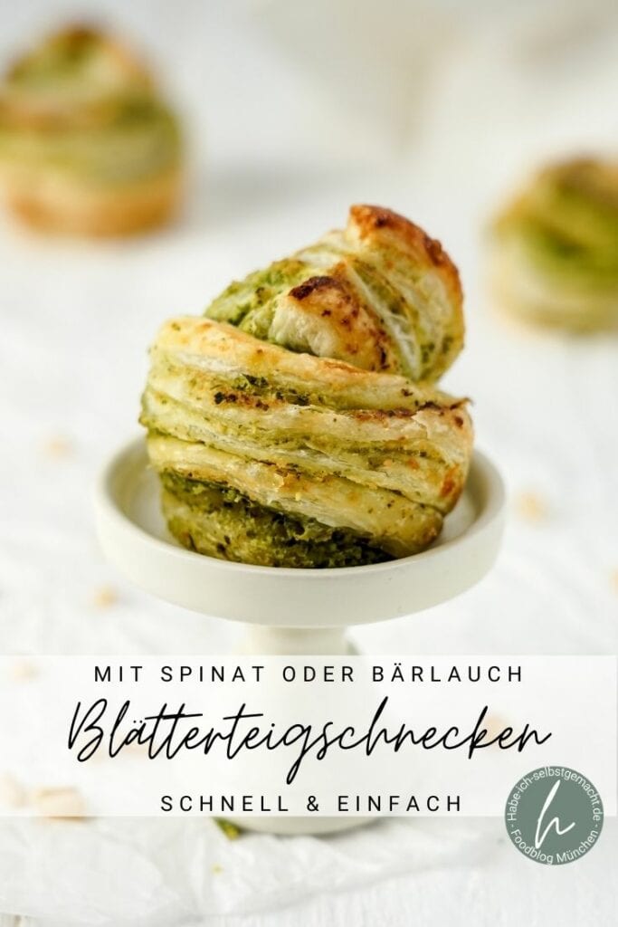 Bärlauch Muffins (Cruffins) Pinterest Flyer