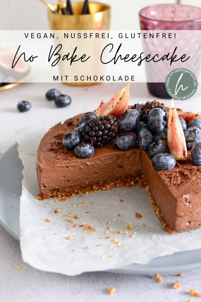 No Bake Schoko Cheesecake