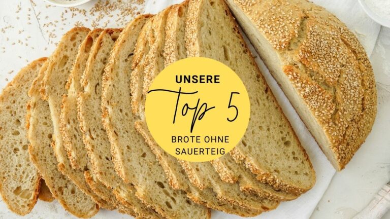 Top 5 Brotbacken mit Hefe ohne Sauerteig