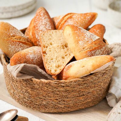 Brot #107 – Einfache Frühstücksbrötchen