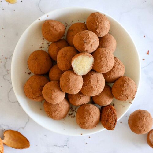 Marzipankartoffeln ohne Zucker - Selbstgemacht - Der Foodblog