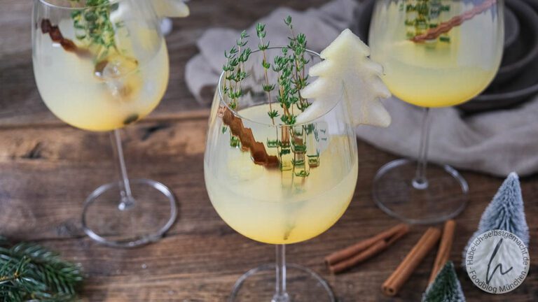 Winter Gin Tonic (Weihnachtscocktail)