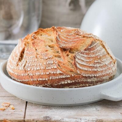 Brot #109 – Einfaches Sauerteigbrot über Nacht