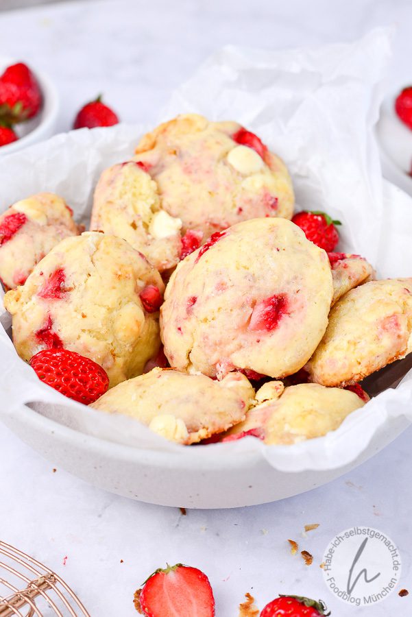 Erdbeer Soft Cookies