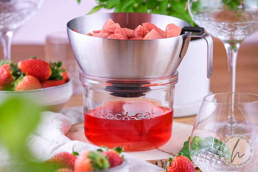 Erdbeer Gin Tonic