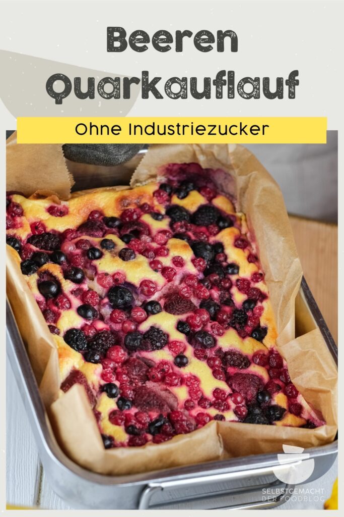 Gebackener Quark-Heidelbeer-Auflauf aus dem Ofen - EAT CLUB