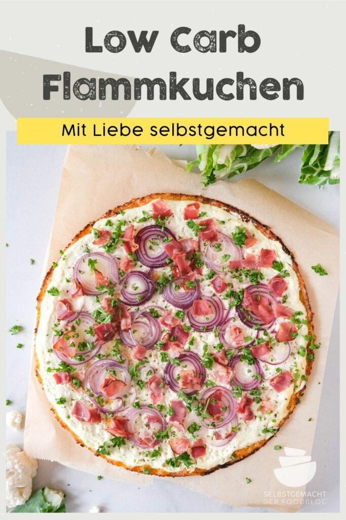 Low Carb Flammkuchen ohne Mehl