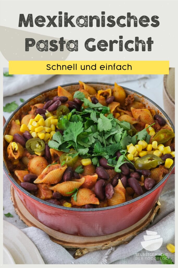 Mexikanische One Pot Pasta Pinterest Flyer