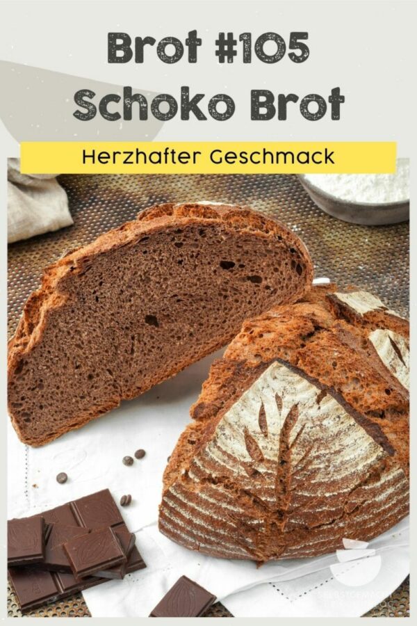 Brot #105 - Schokoladenbrot - Selbstgemacht - Der Foodblog