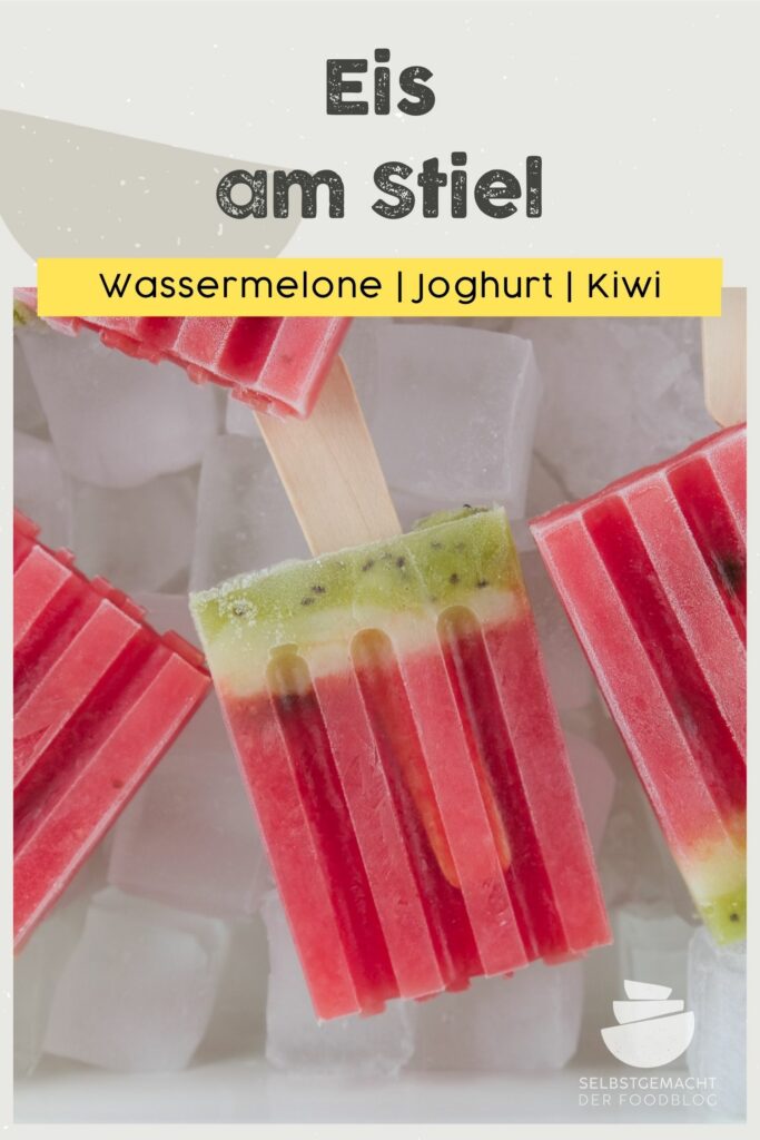 Wassermelonen Eis am Stiel Pinterest Flyer