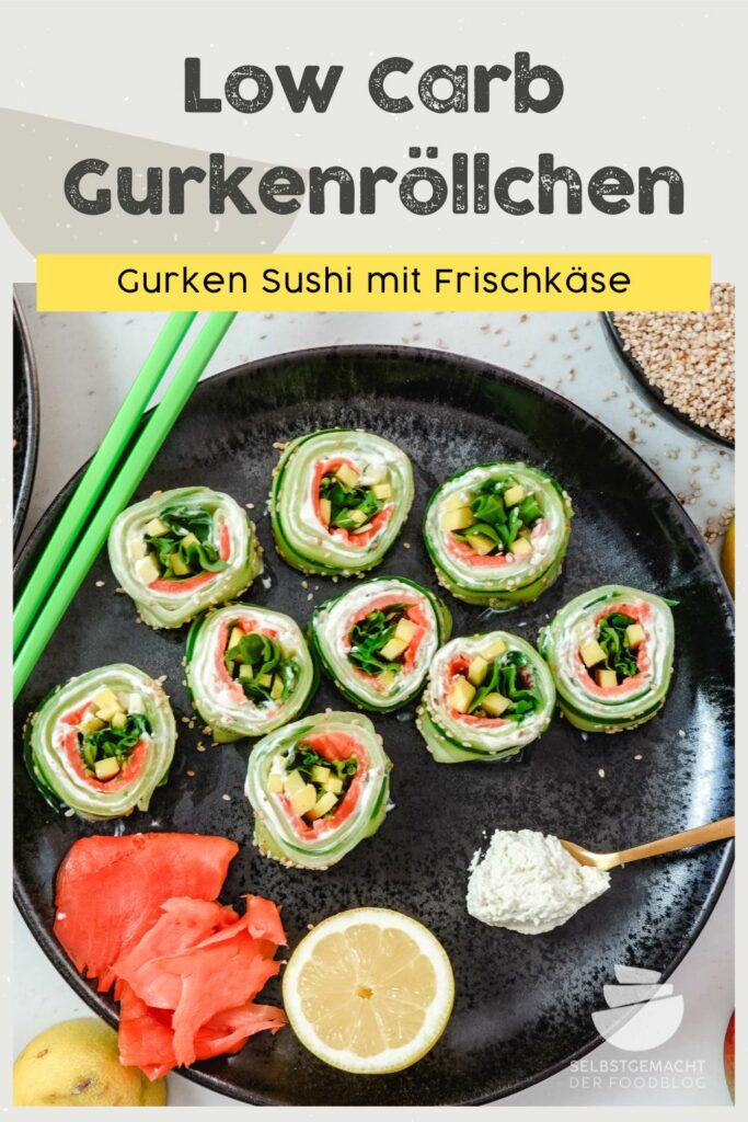 Low Carb Gurken Sushi
