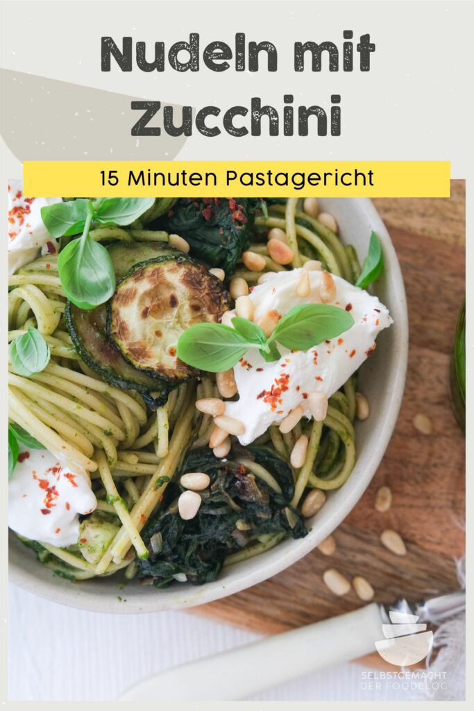 Zucchini Nudeln Pinterest Flyer