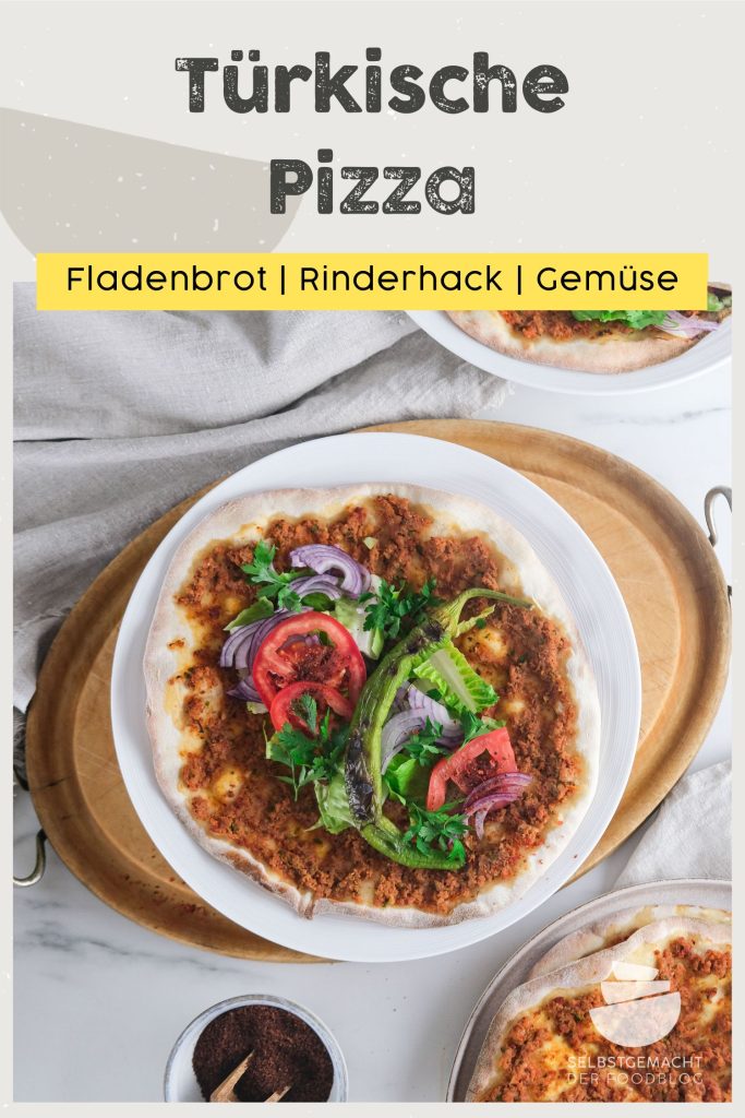 Lahmacun (Türkische Pizza) Pinterest Flyer