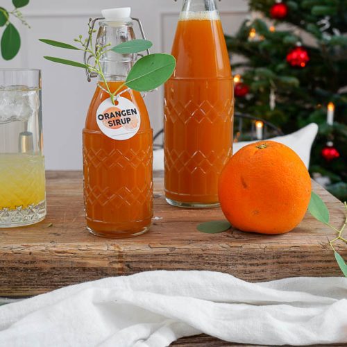 Orangensirup selber machen