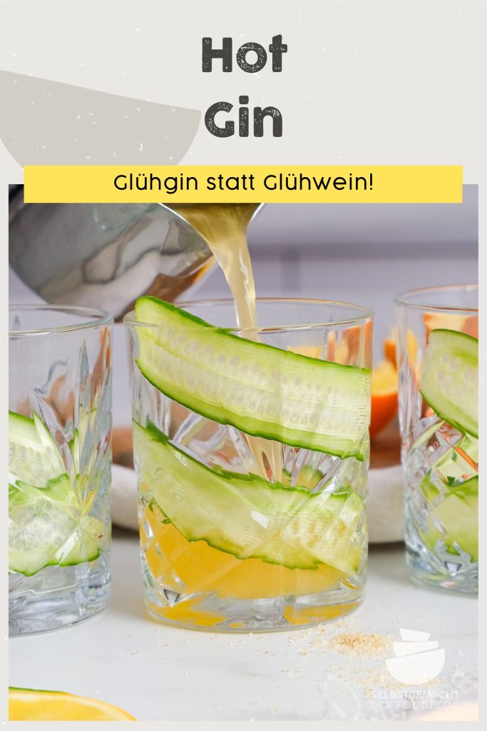Glühgin (Hot Gin) Pinterest Flyer