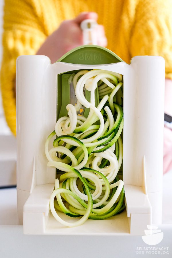 Zoodles sind Low Carb Nudeln