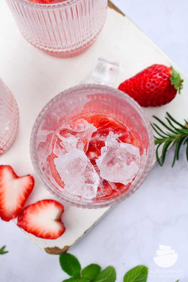 Erdbeer Sommer Cocktail