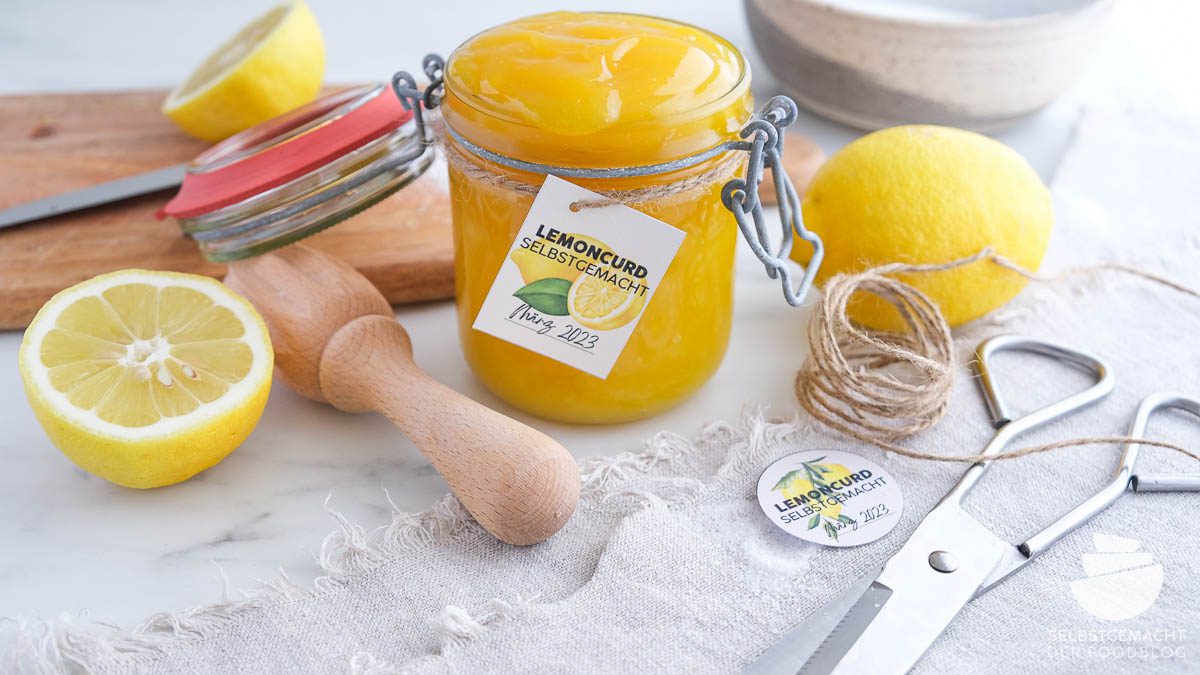 Lemoncurd (englische Zitronencreme)
