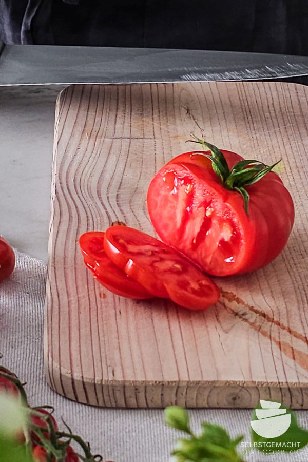geschnittene Tomate