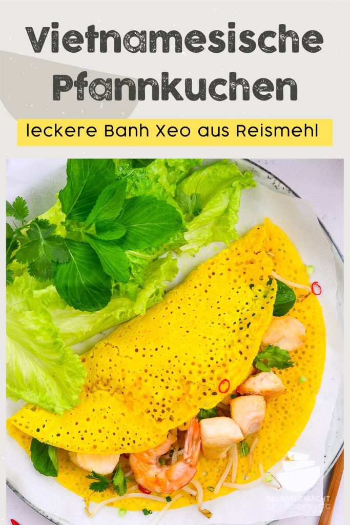 Vietnamesische Pfannkuchen Banh Xeo