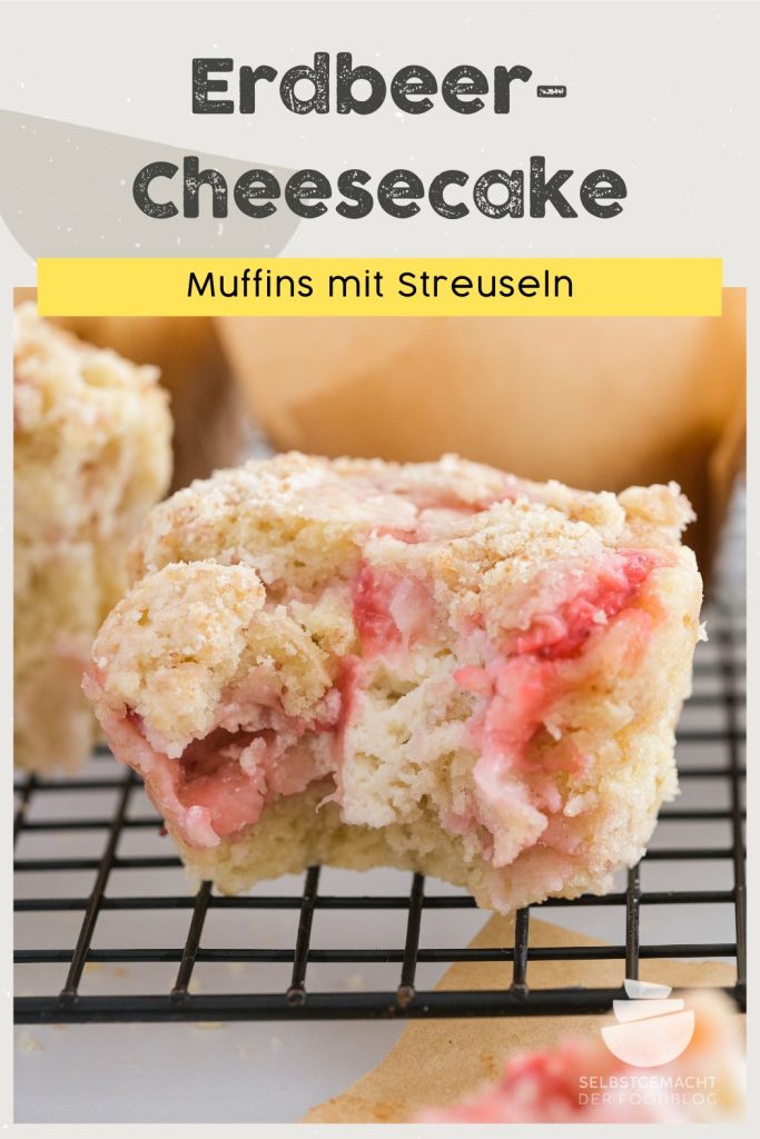 Erdbeer Cheesecake Muffins