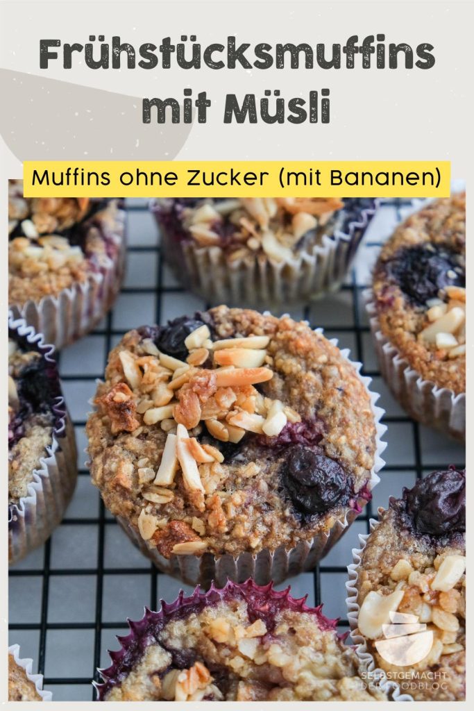 Gesunde Muffins ohne Zucker