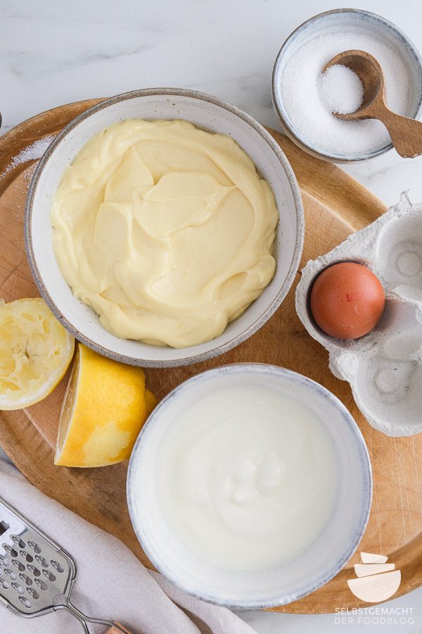 Zutaten für die Joghurt Mayonnaise