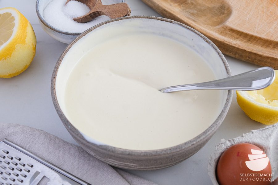 Fettarme Mayonnaise mit Joghurt